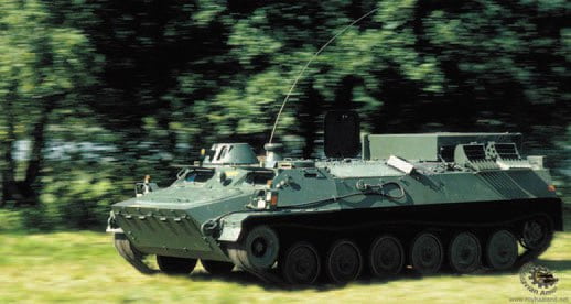 Шведский PbV401, модернизированный в соответствии с требованиями шведской армии МТ-ЛБ